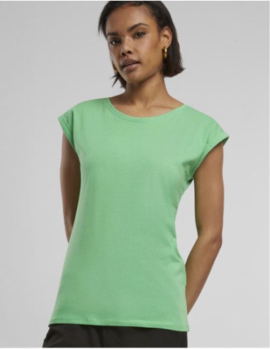 BUI-BY021-Ladies Extended Shoulder Tee